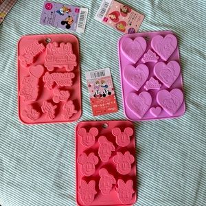 Disney x Daiso Japan Silicone Molds